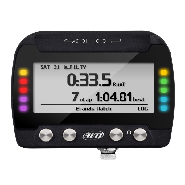 AiM Solo 2 lap timer GPS