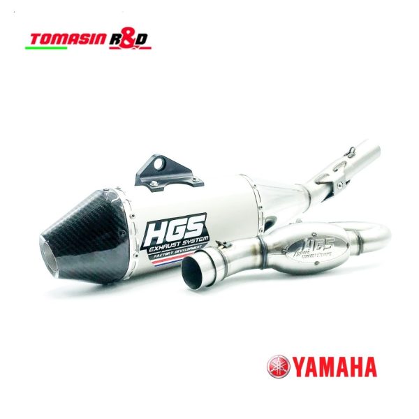 Complete exhaust system for Yamaha models