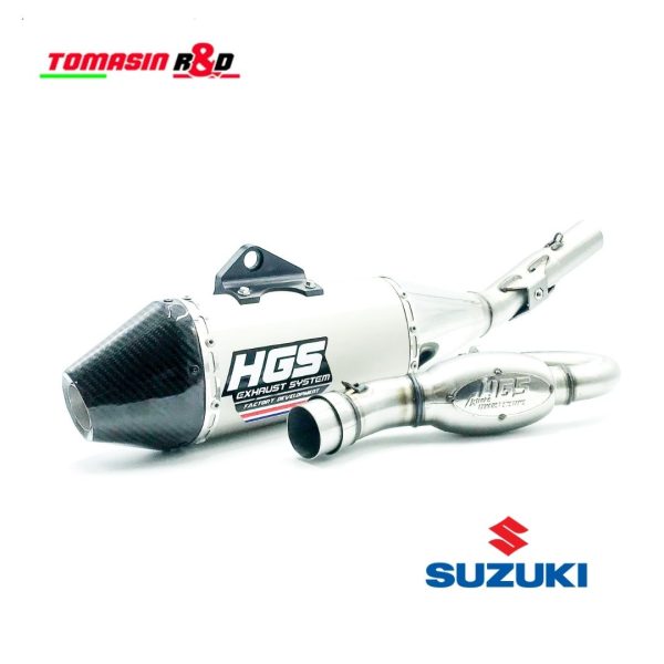 Complete exhaust system for Suzuki models