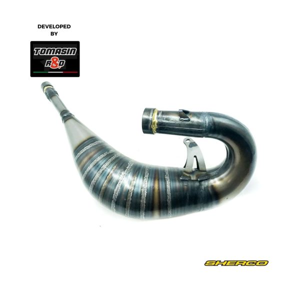 handmade exhaust for sherco