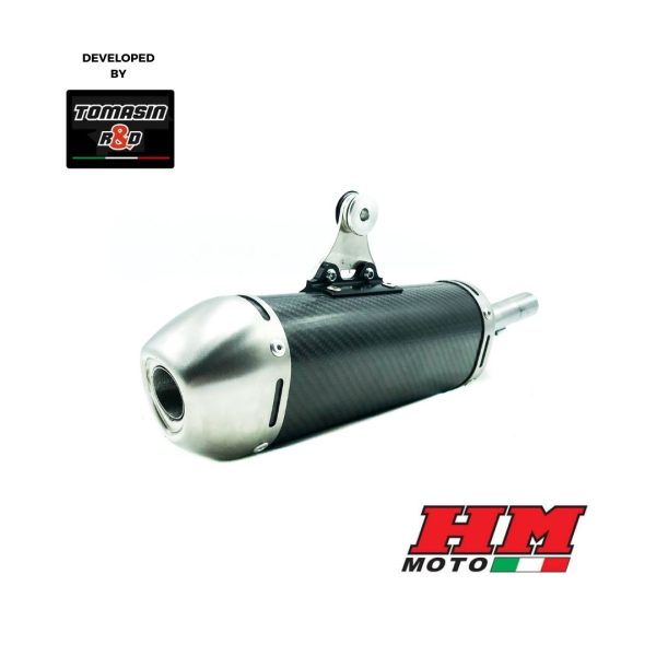 hm carbon fiber silencer